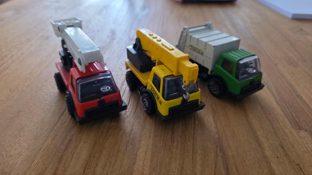 Vintage Tonka auto , 3x, Ophalen of Verzenden, Gebruikt