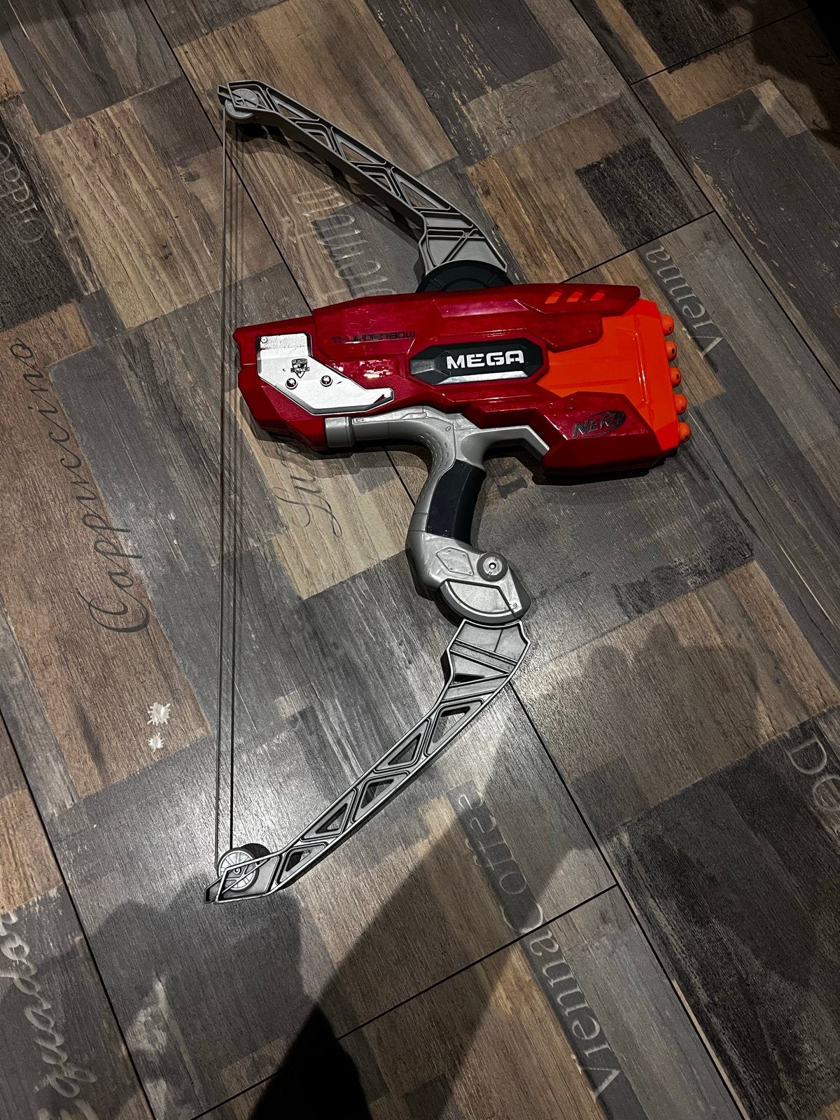 Nerf Mega Pijl en Boog met pijlen, Ophalen, Gebruikt