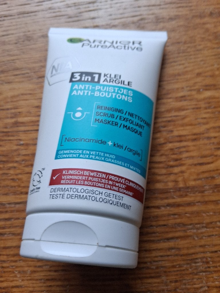 garnier pure active, Sieraden, Tassen en Uiterlijk, Ophalen, Zo goed als nieuw, Gehele gezicht, Reiniging