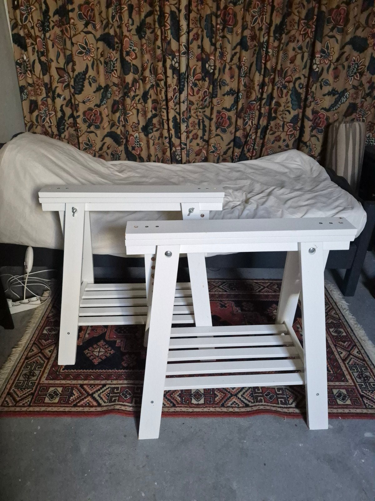 2x Ikea Mittback schragen - Gebruikt maar goed, Ophalen, Gebruikt