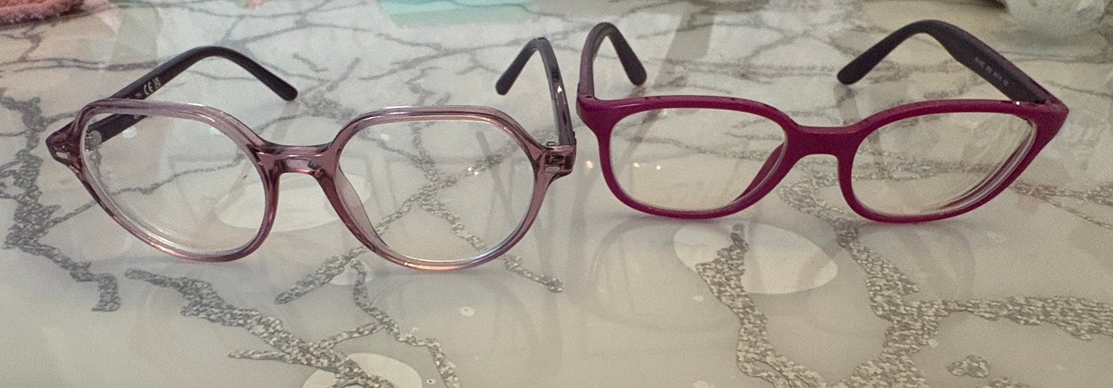 2 originele Ray.Ban kinder brillen monturen, Ophalen of Verzenden, Gebruikt, Bril, Ray-Ban