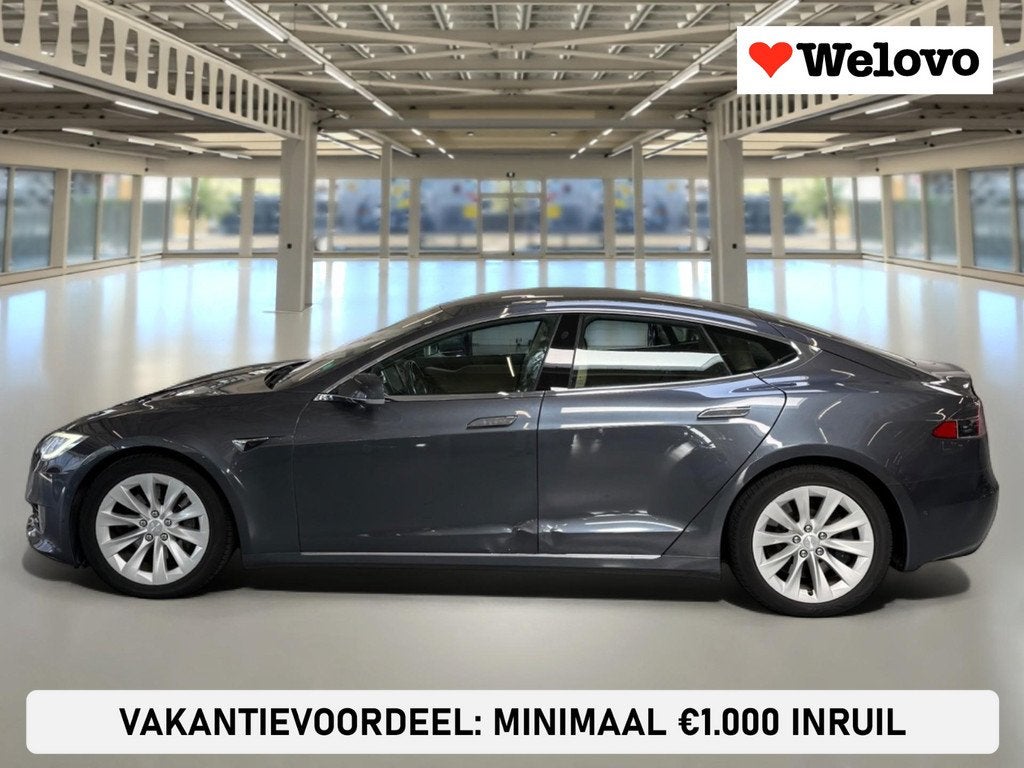 Tesla Model S 75D Base Autopilot/CCS/Panodak, Auto's, Tesla, Stof, Gebruikt, Model S, Origineel Nederlands