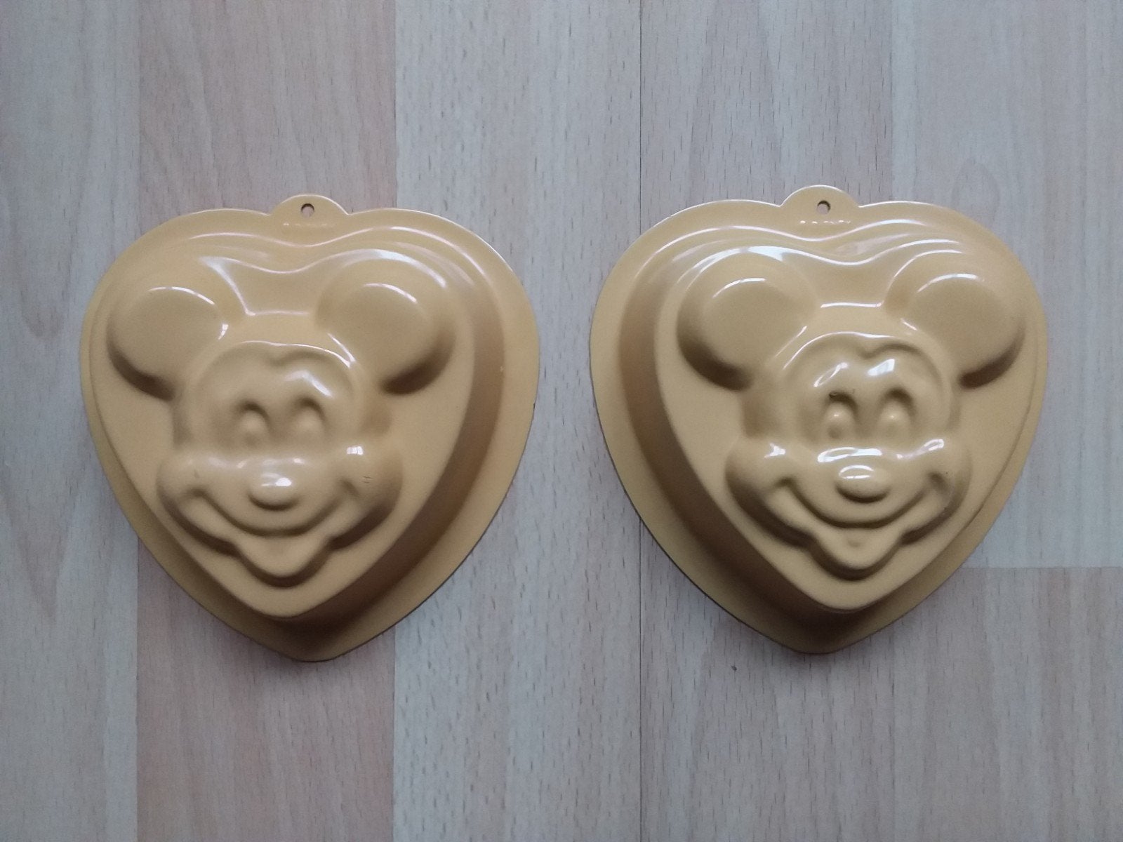 Mickey Mouse bakblikken, Disney, 2 stuks, nooit gebruikt, Ophalen of Verzenden, Nieuw