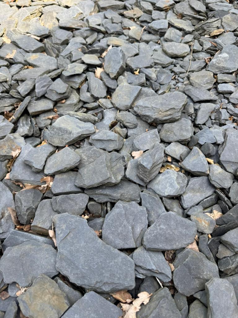 Grijs grind voor tuin of oprit, Tuin en Terras, Ophalen, Gebruikt, Grind, Grijs