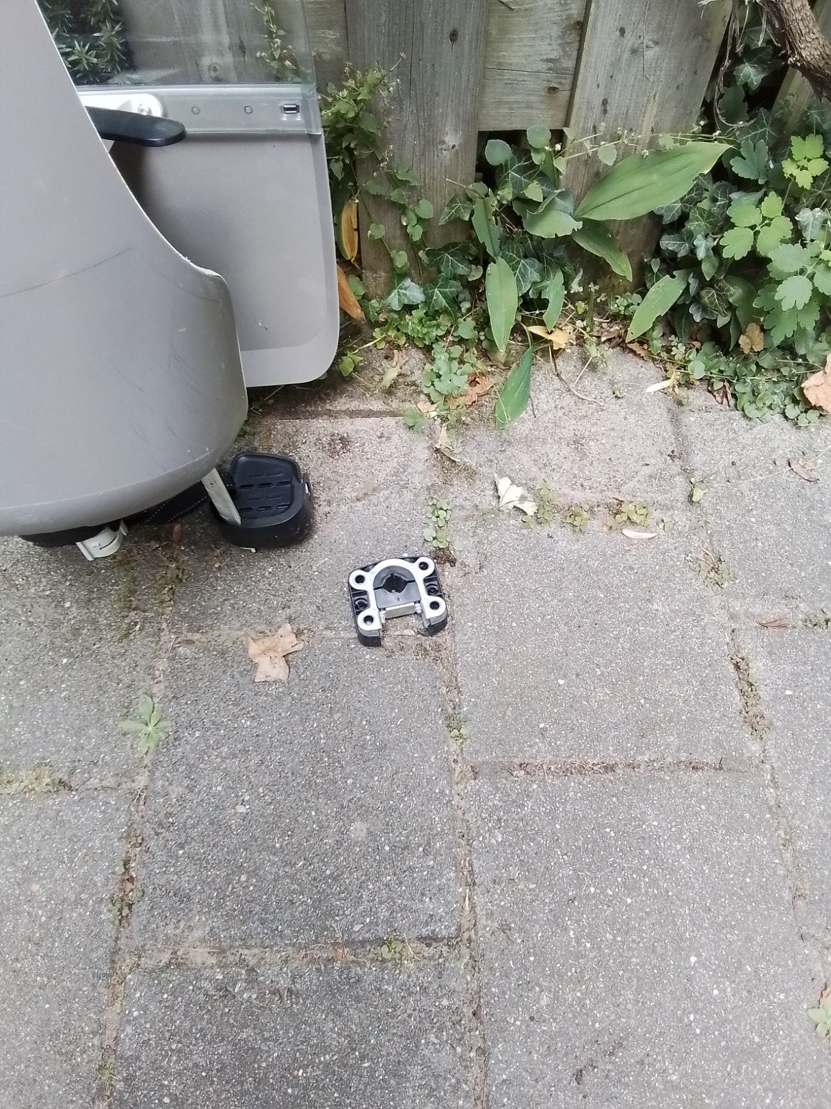 Bobike fietsstoeltje voor, beige met windscherm, Ophalen, Voorzitje, Bobike, Gebruikt