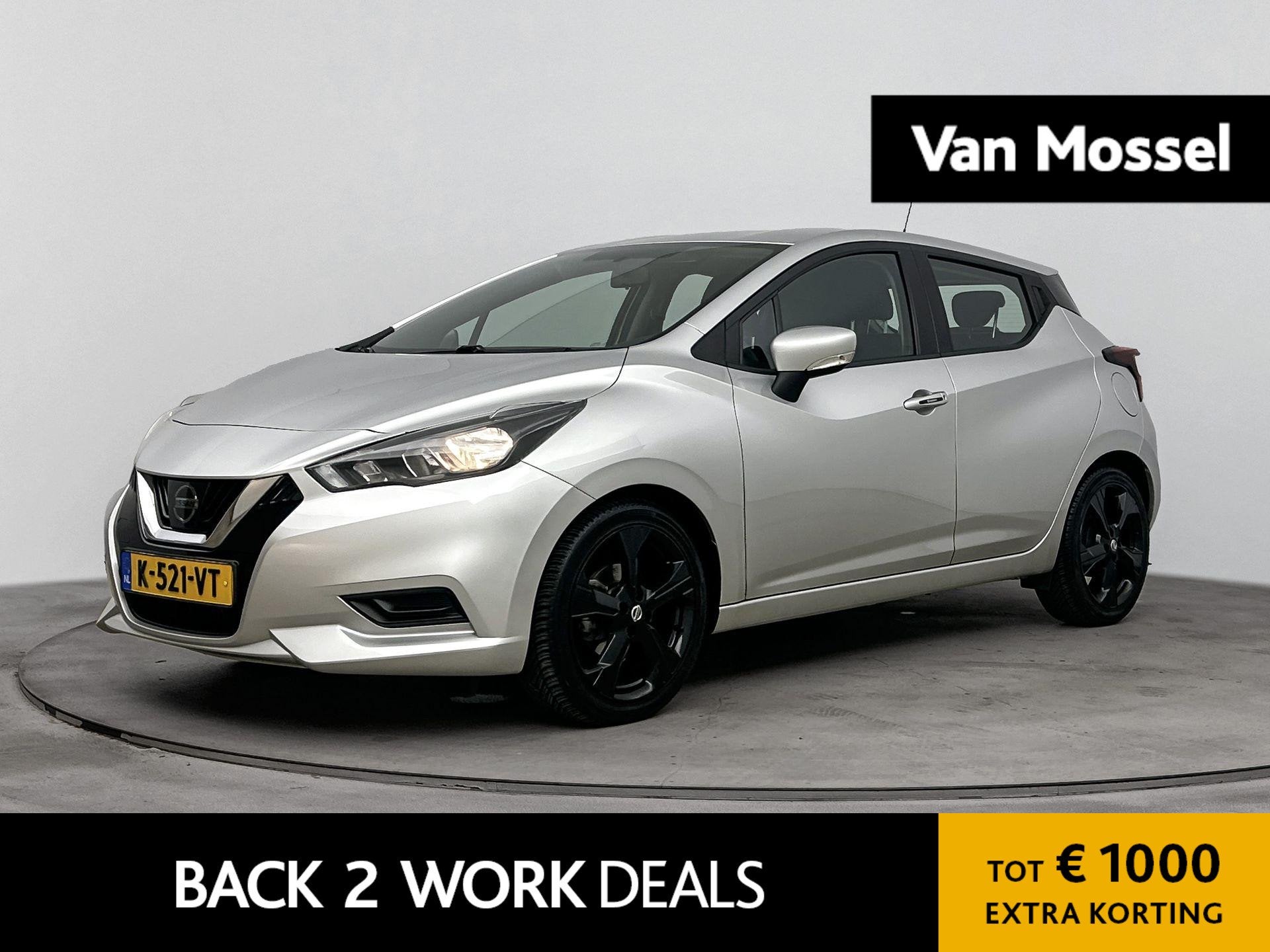 Nissan Micra 1.0 IG-T Acenta | CRUISE CONTROL | AIRCO | BLUE, Auto's, 12 maanden, Stof, Euro 6, Origineel Nederlands