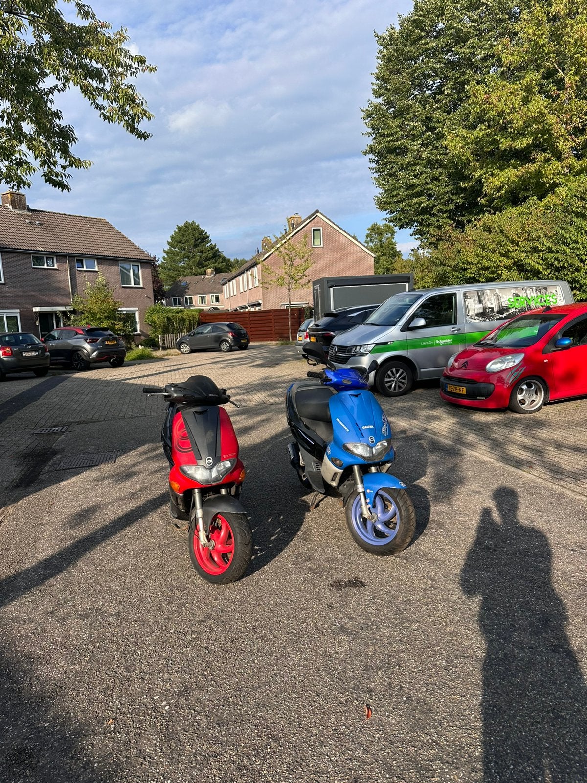 2x Gilera Runner 50cc DUITS, Fietsen en Brommers, Tweetakt, Gebruikt, Overige modellen, Maximaal 45 km/u