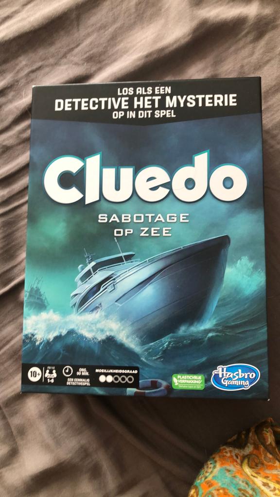 Cluedo spel, Ophalen, Nieuw