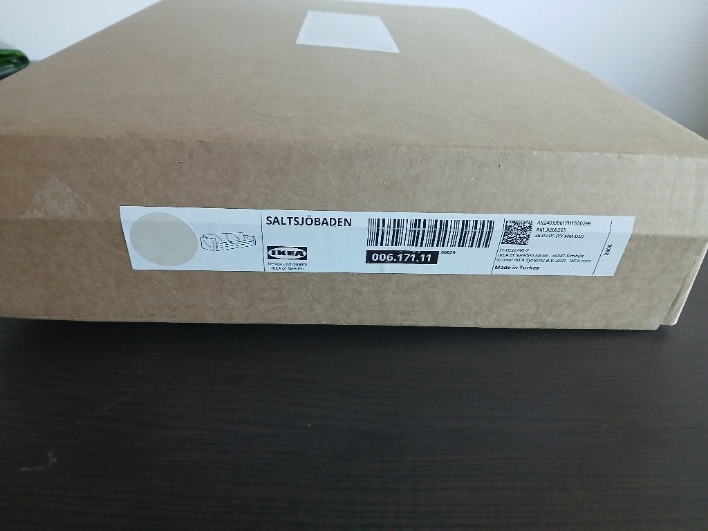 Ikea SALTSJÖBADEN, hoes 3-zitsbank. Gunnared beige., Huis en Inrichting, Krukjes, Ophalen of Verzenden, Nieuw, Hout