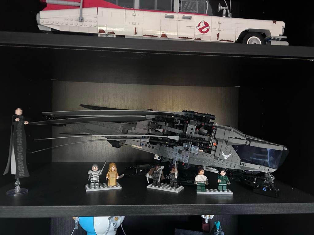 LEGO Dune 10327 Atreides Ornithopter met doos en minifiguren, Ophalen, Gebruikt, Complete set, Lego