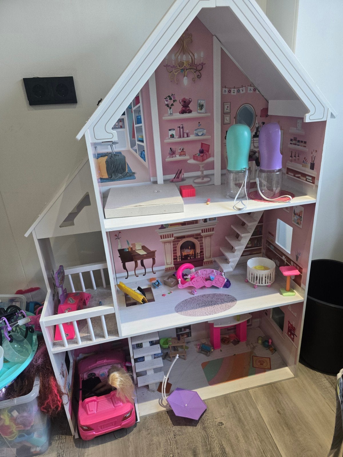 Groot Barbie Poppenhuis en ambulance, Ophalen, Barbie
