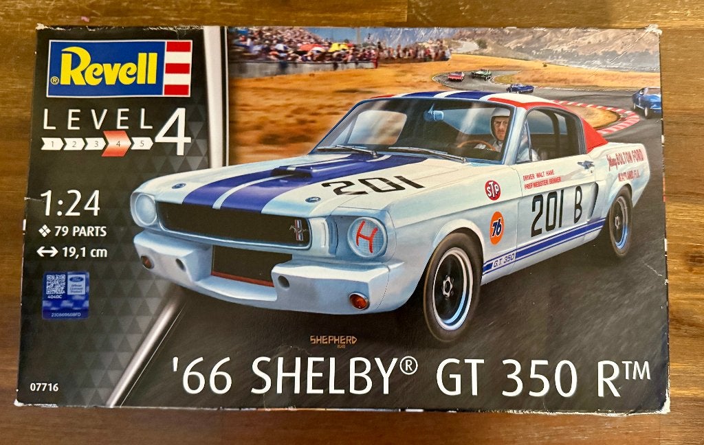 Revell '66 Shelby GT 350 R - New!, Auto, Revell, Groter dan 1:32, Nieuw