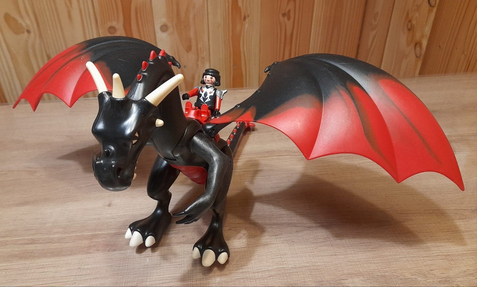 Playmobil Draak 4838 met ridder, Ophalen of Verzenden, Gebruikt, Jongen of Meisje