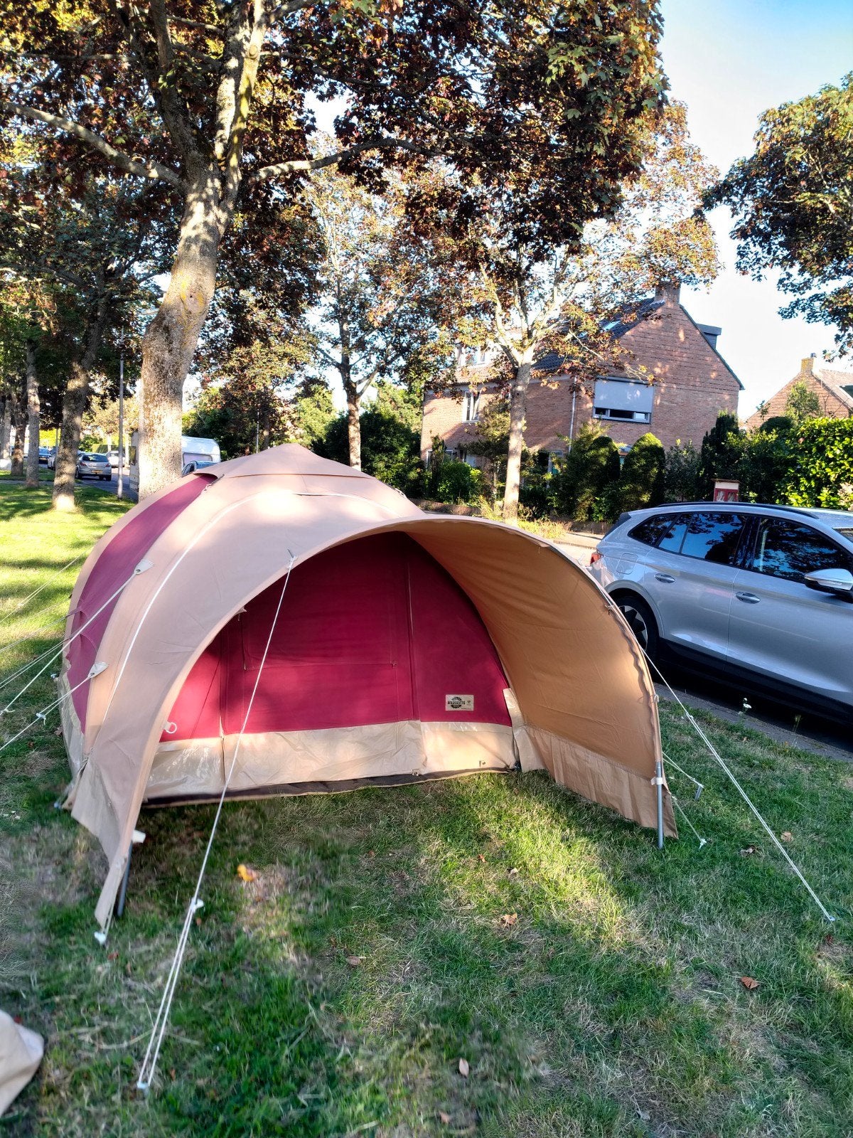 Wilderness 220 opblaasbare tent - Zeer goede staat, Ophalen, Zo goed als nieuw, Tot en met 3