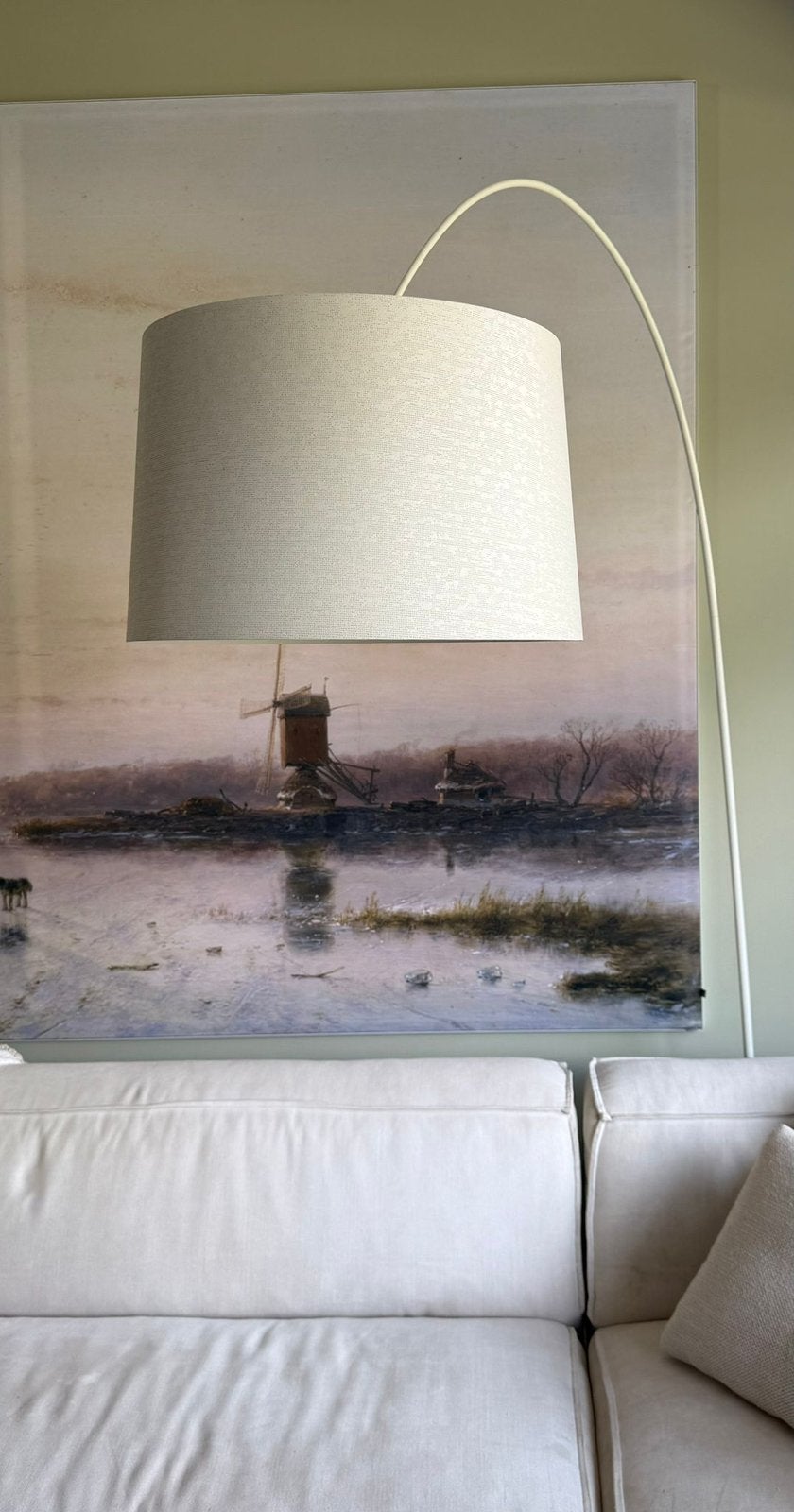 Foscarini Twiggy vloerlamp wit – designklassieker, Ophalen, Zo goed als nieuw