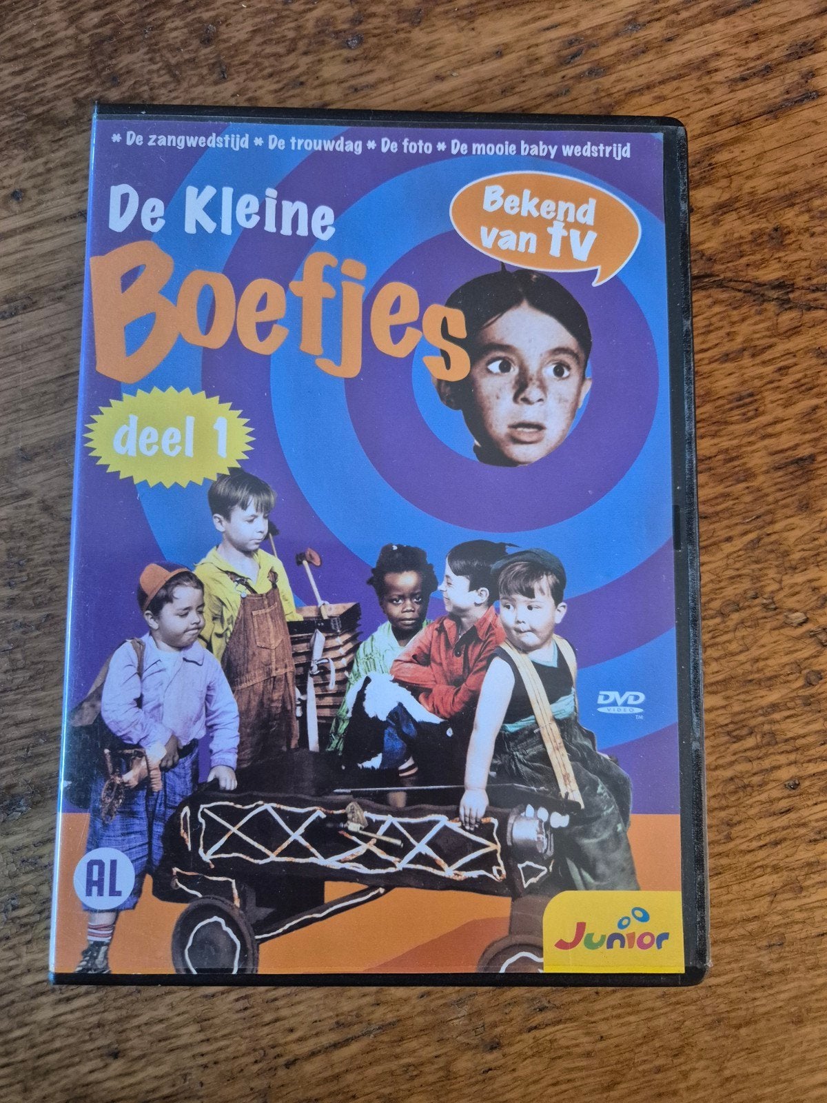 dvd de kleine boefjes, Alle leeftijden, Ophalen of Verzenden, Zo goed als nieuw