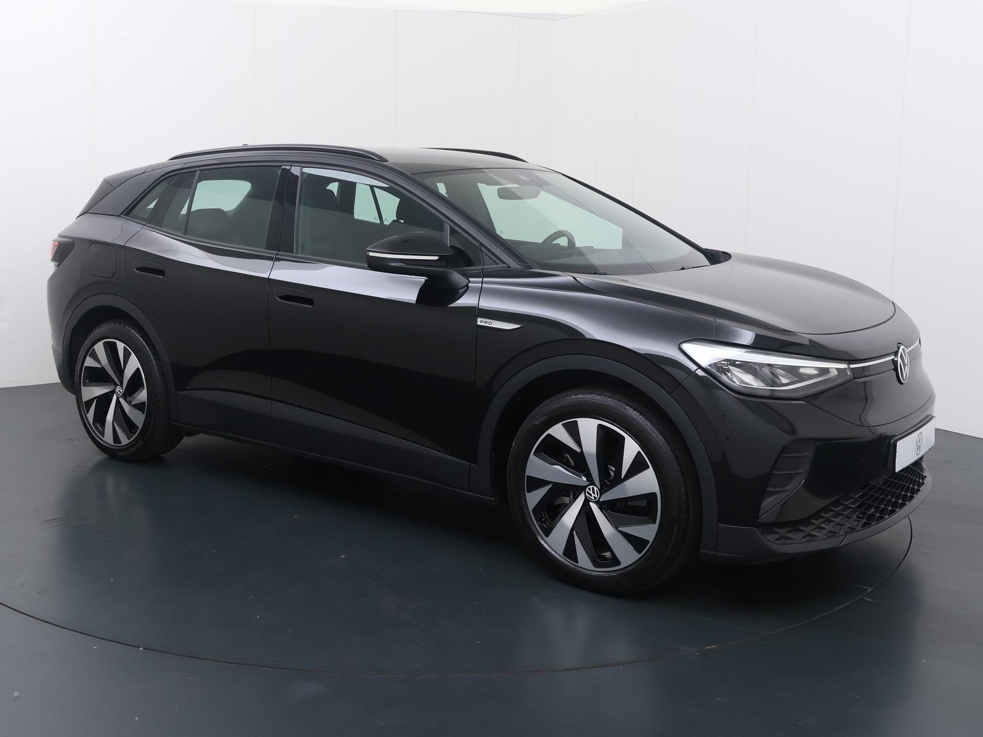 Volkswagen ID.4 Pro 77 kWh | 204 PK | SoH 92% | Trekhaak weg, Gebruikt, 528 km, 2020 kg, Zwart