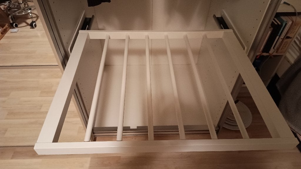 Ikea pax komplement broekenrek, Ophalen, 50 tot 100 cm, Zo goed als nieuw, Minder dan 100 cm