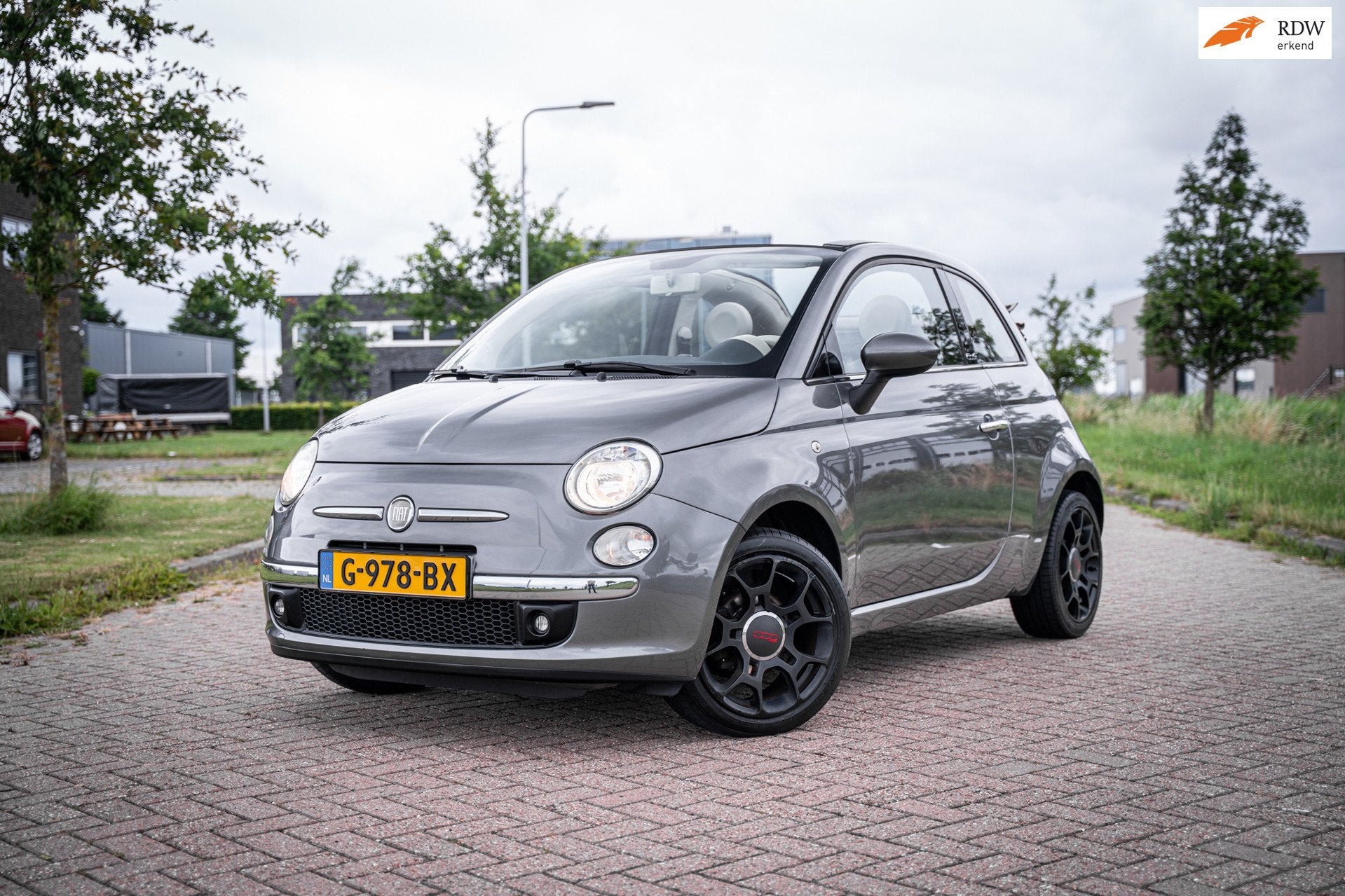 Fiat 500 C 1.2 Lounge, Auto's, Voorwielaandrijving, Euro 5, Gebruikt, Cabriolet