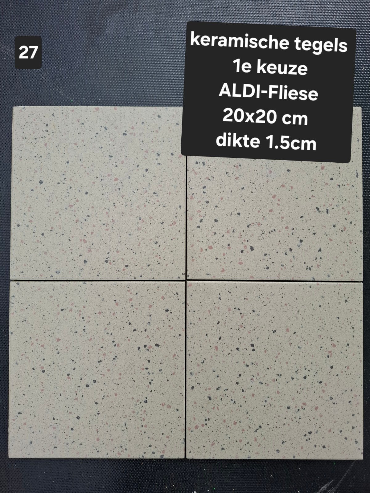 keramische tegels 20x20, Ophalen, Keramiek, Nieuw, 20 tot 40 cm