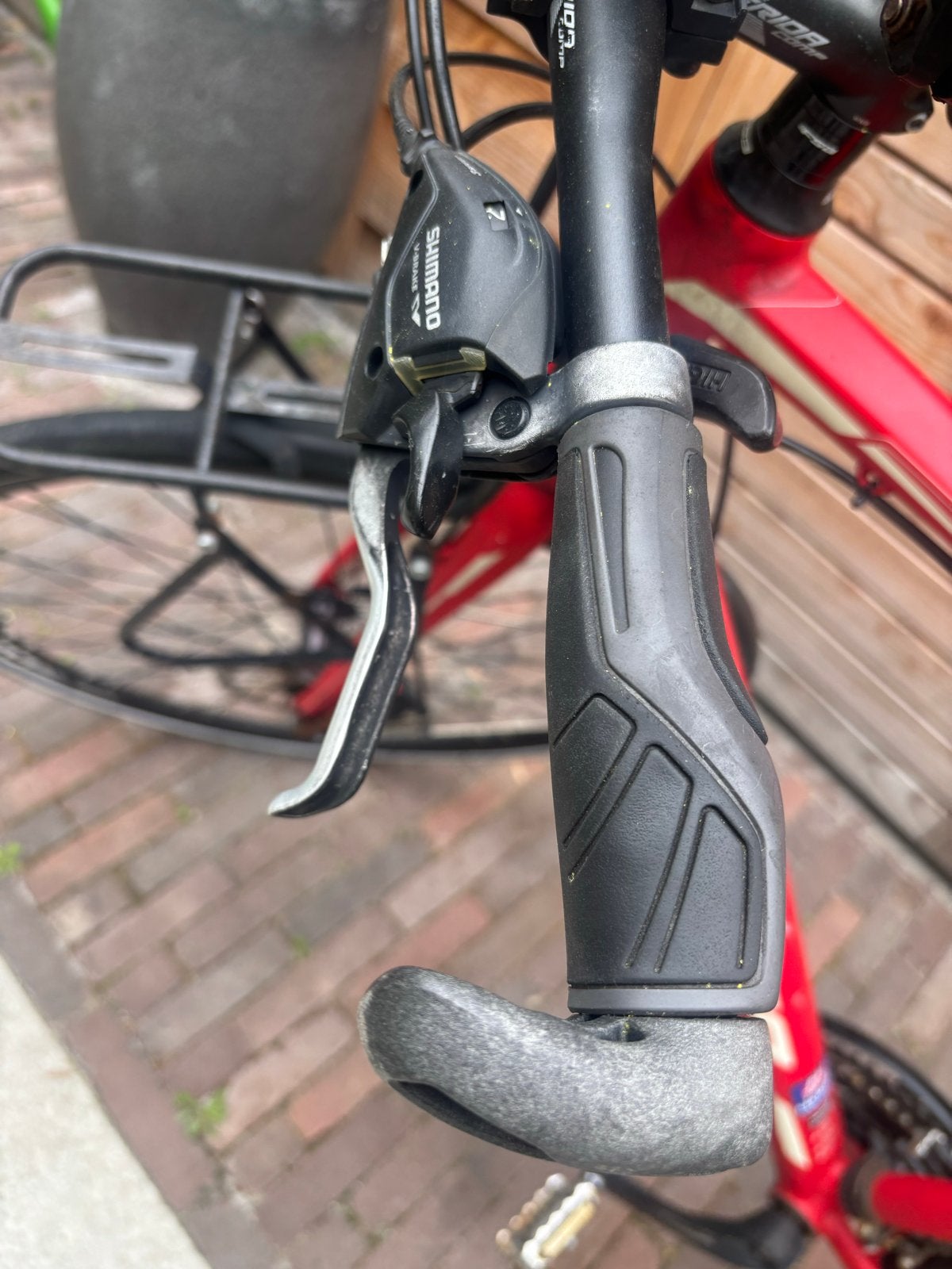 Merida Speeder Fitnessfiets - Rood, 28 inch, Gebruikt, Meer dan 20 versnellingen, Schijfrem