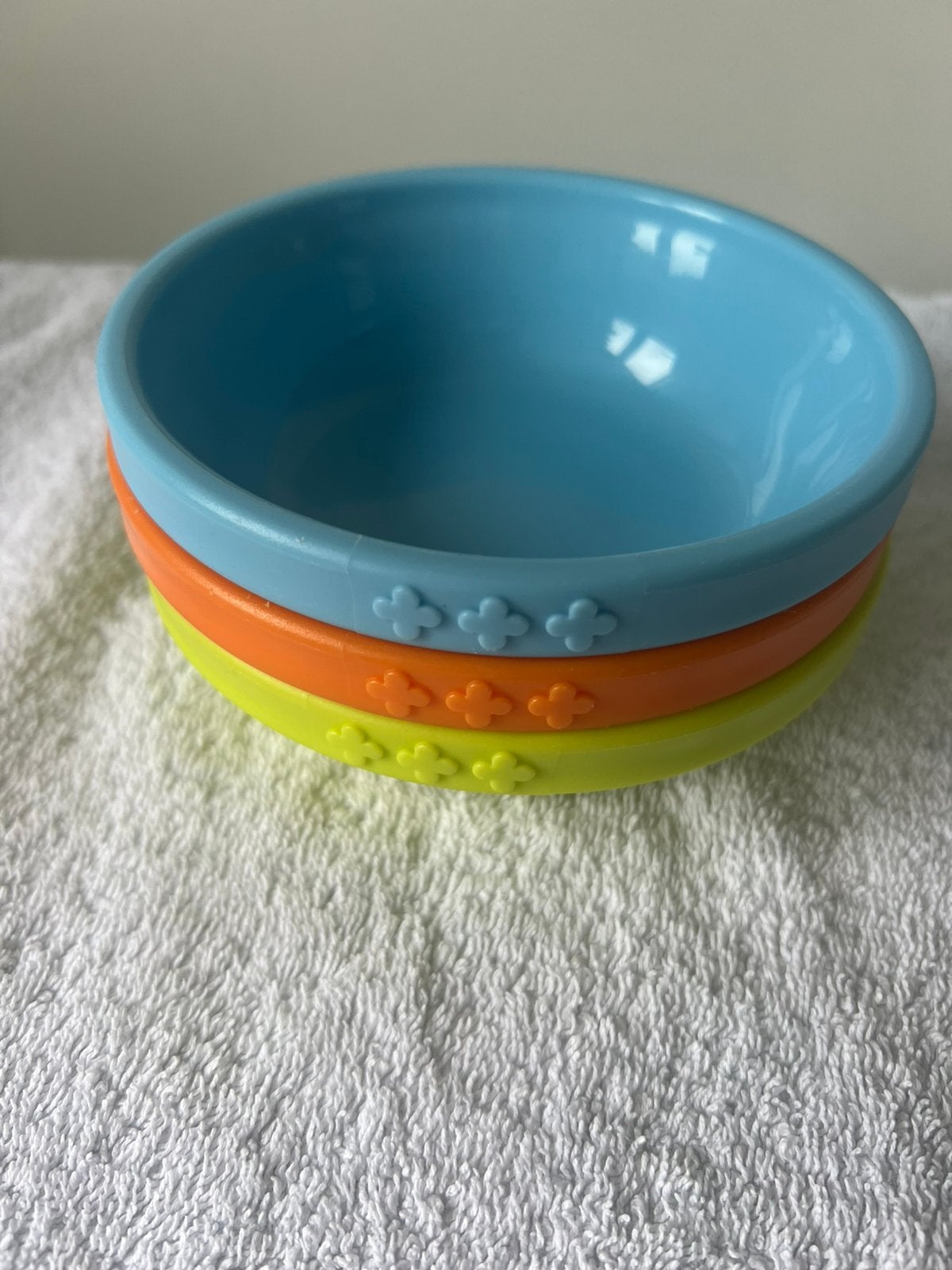 3 kleine schaaltjes, Kunststof, Gebruikt, IKEA, Ophalen of Verzenden