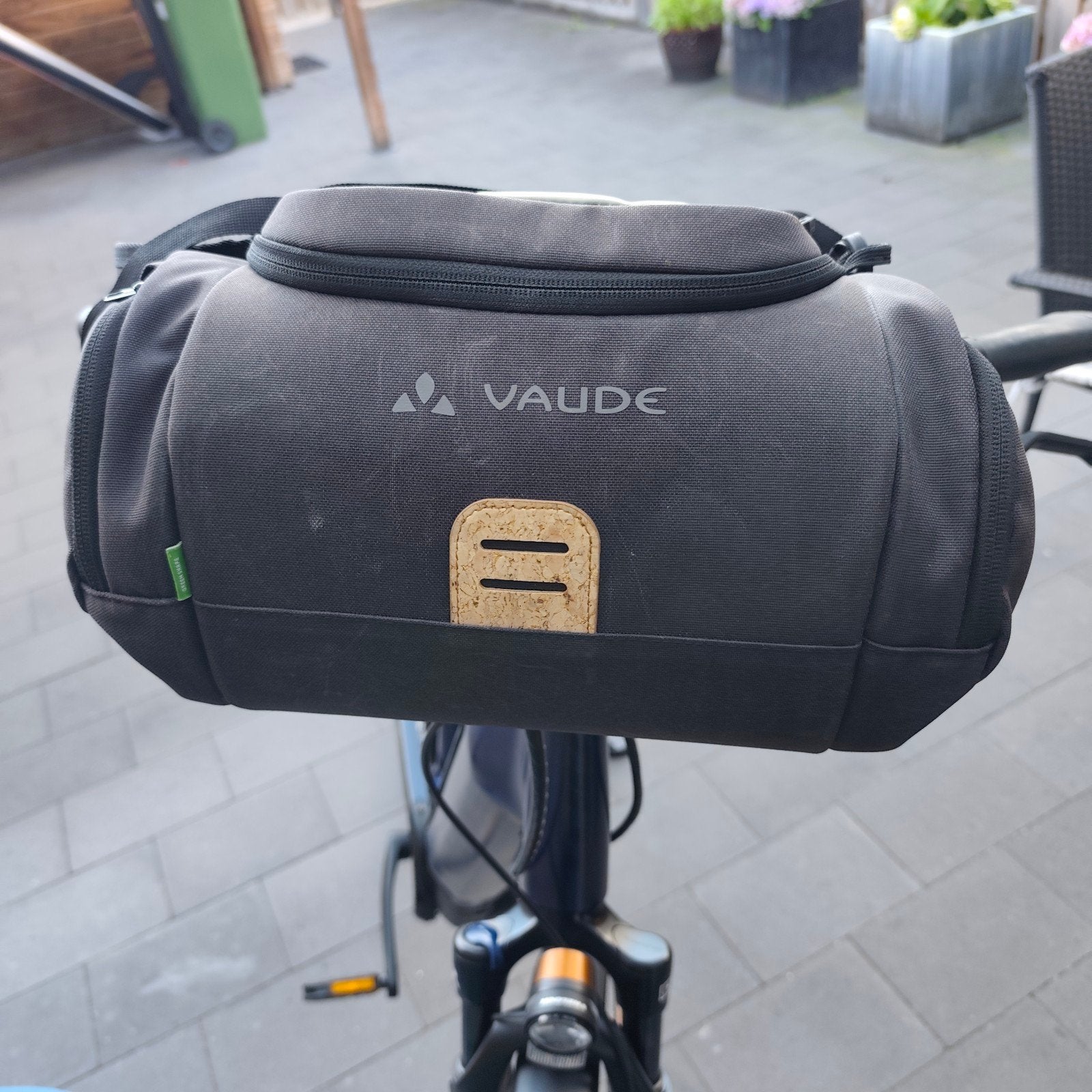 Vaude stuur fietstas., Ophalen, Gebruikt, Vaude