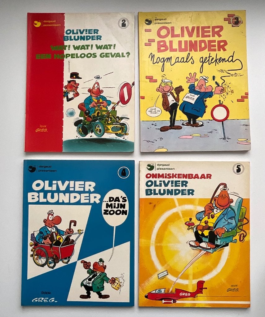 Olivier 37 strips, Meerdere stripboeken, Ophalen of Verzenden, Gelezen
