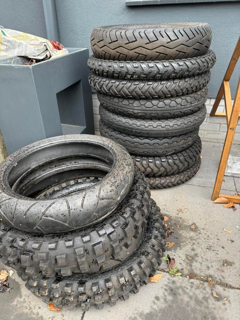 Motorbanden, Ophalen of Verzenden, Gebruikt