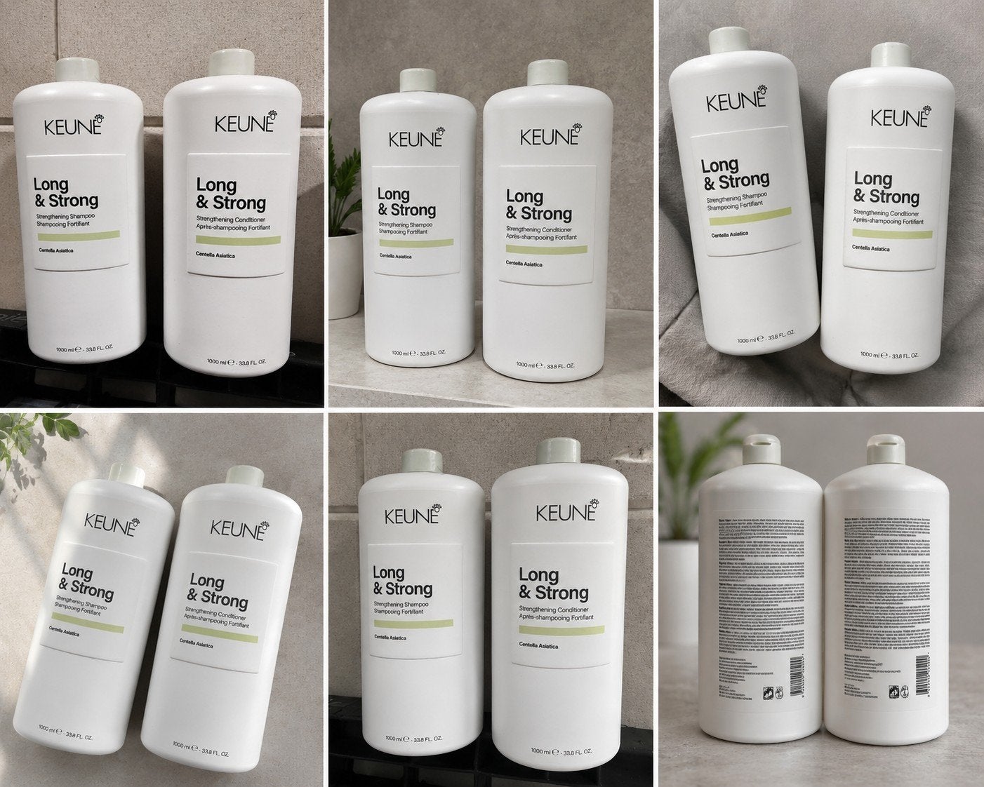 Keune Long & Strong Shampoo & Conditioner 1000ml, Ophalen of Verzenden