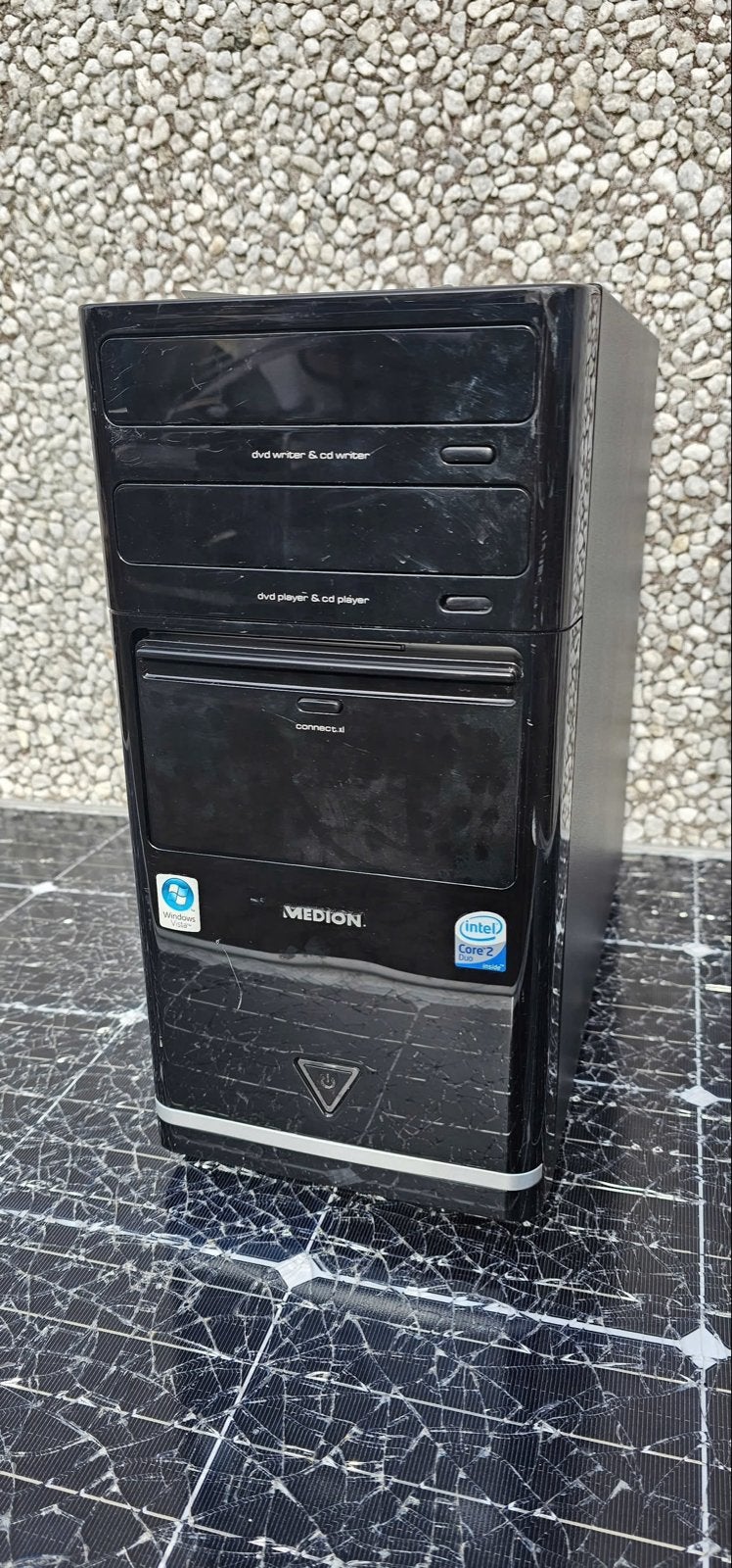 Medion Desktop PC - Intel Core 2 Duo, Computers en Software, Ophalen, Gebruikt, HDD, Minder dan 2 Ghz