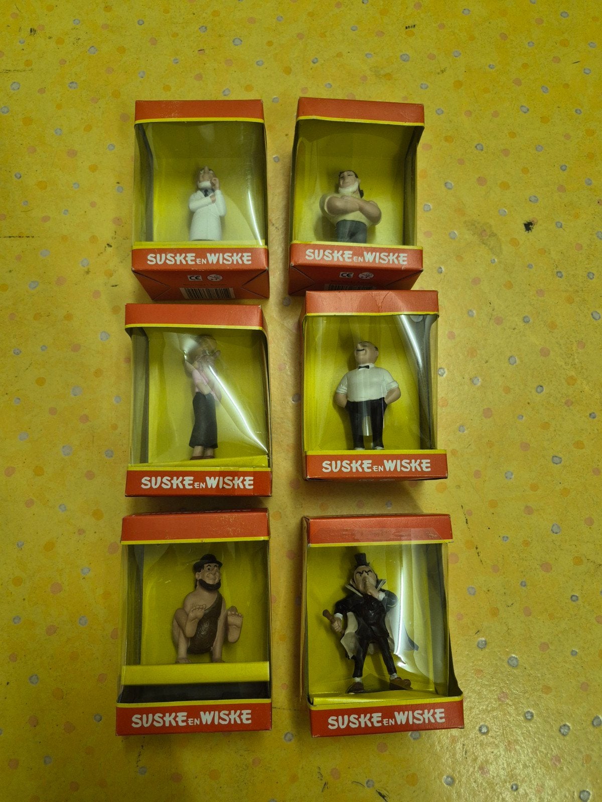 Suske en Wiske beeldjes - Complete set van 6, Ophalen of Verzenden