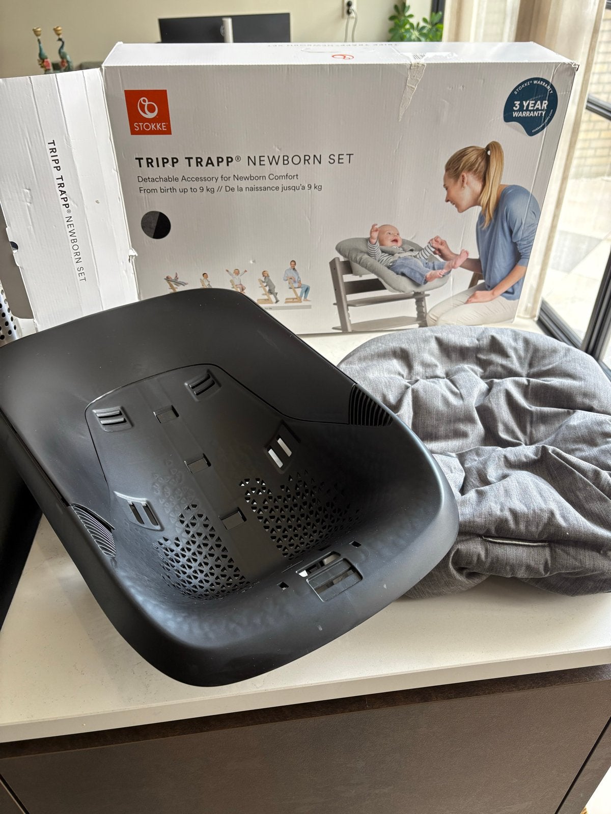 Stokke Tripp Trapp Newborn Set - Zgan - Met garantie, Ophalen of Verzenden, Zo goed als nieuw, Overige typen, Gordel(s)