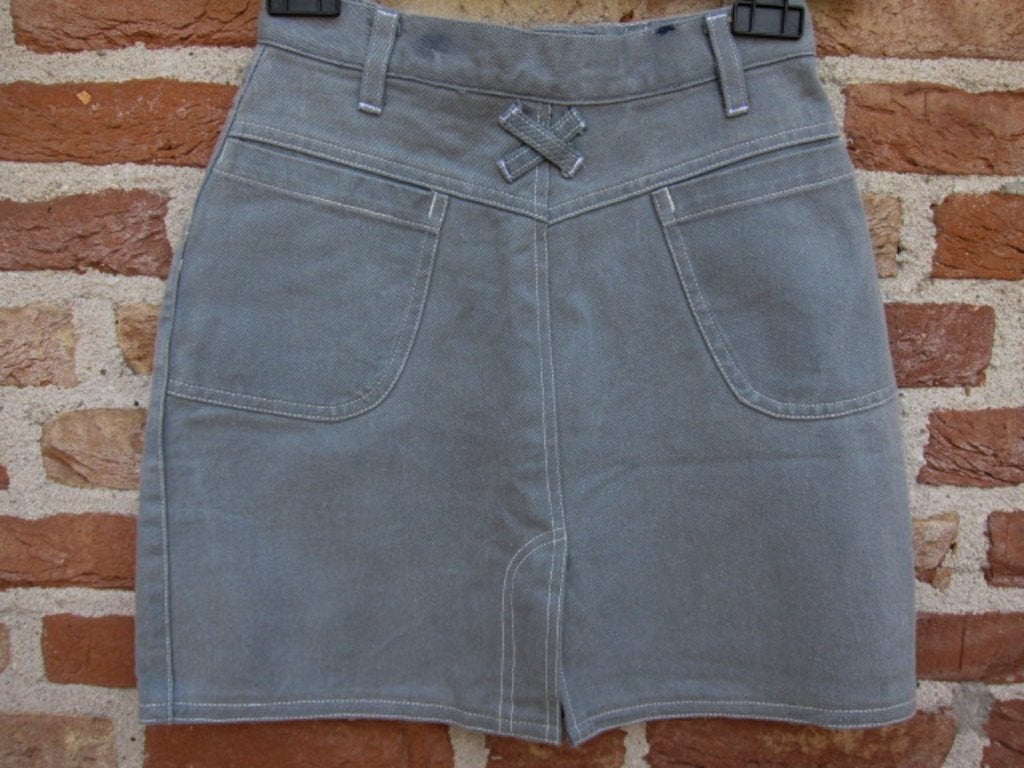 stoere grijze mini spijker rok van Somebody mt XXS, Kleding | Dames, Ophalen of Verzenden, Zo goed als nieuw, Somebody, Maat 34 (XS) of kleiner