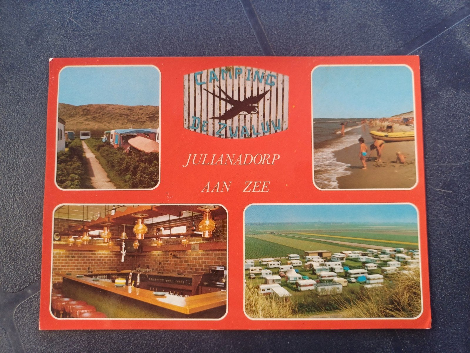 Julianadorp aan Zee Camping De Zwaluw, Ophalen of Verzenden, 1960 tot 1980, Gelopen, Noord-Holland