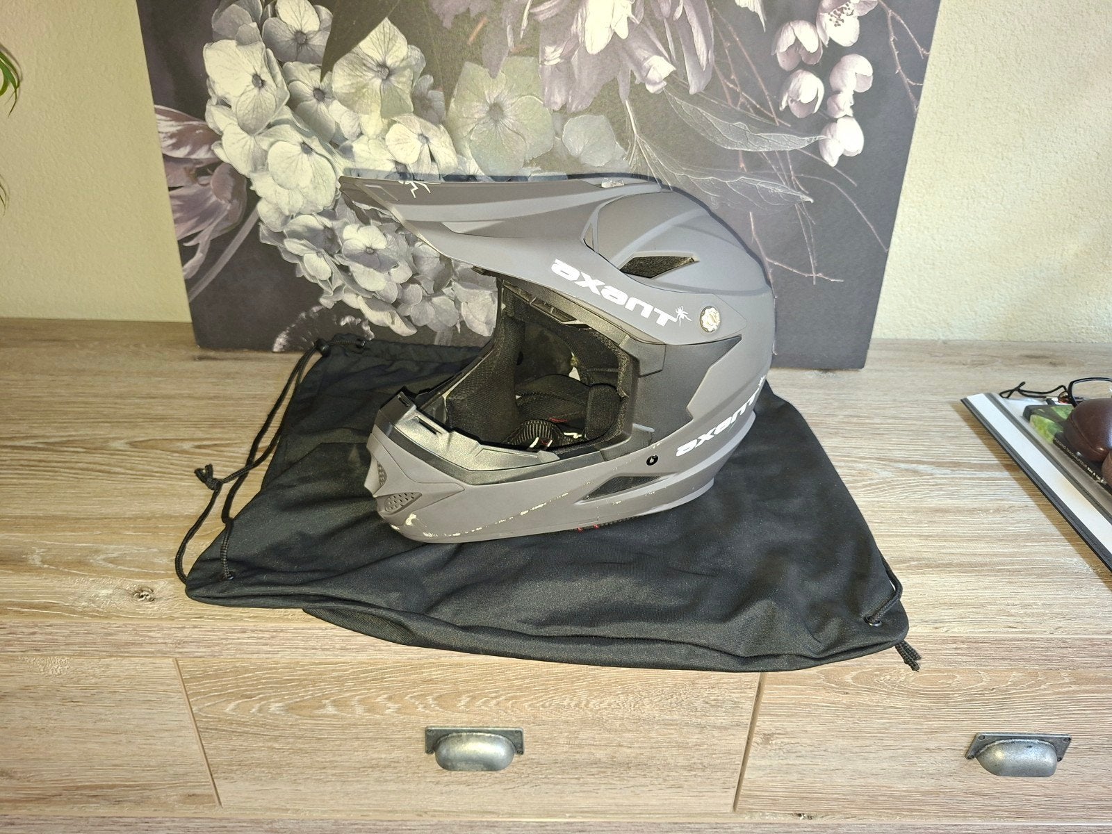 Axant fietscross helm - 55-56cm  - gebruikt, Overige merken, Gebruikt, M, Jongen of Meisje
