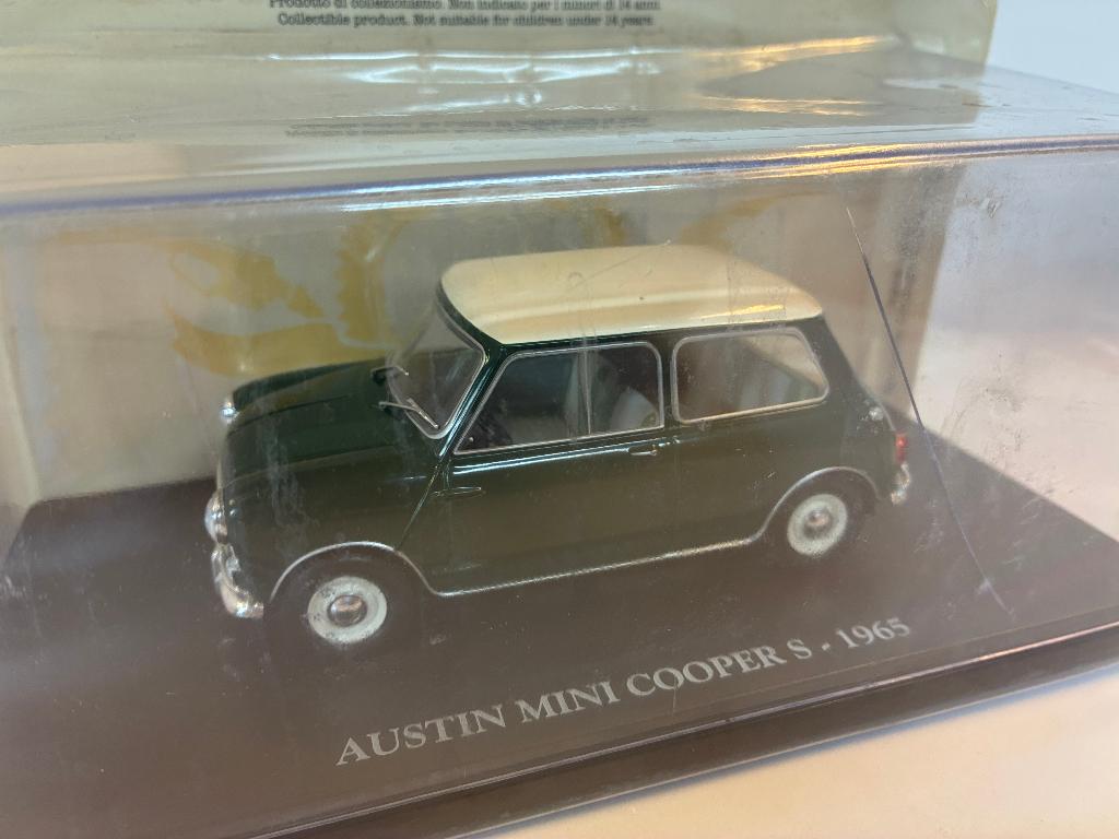 79761: Austin Mini Cooper S - 1965 - Atlas 1:24, Auto, Nieuw, Ophalen of Verzenden, Bachsatztstr. 54 D 72131 Ofterdingen, Germany