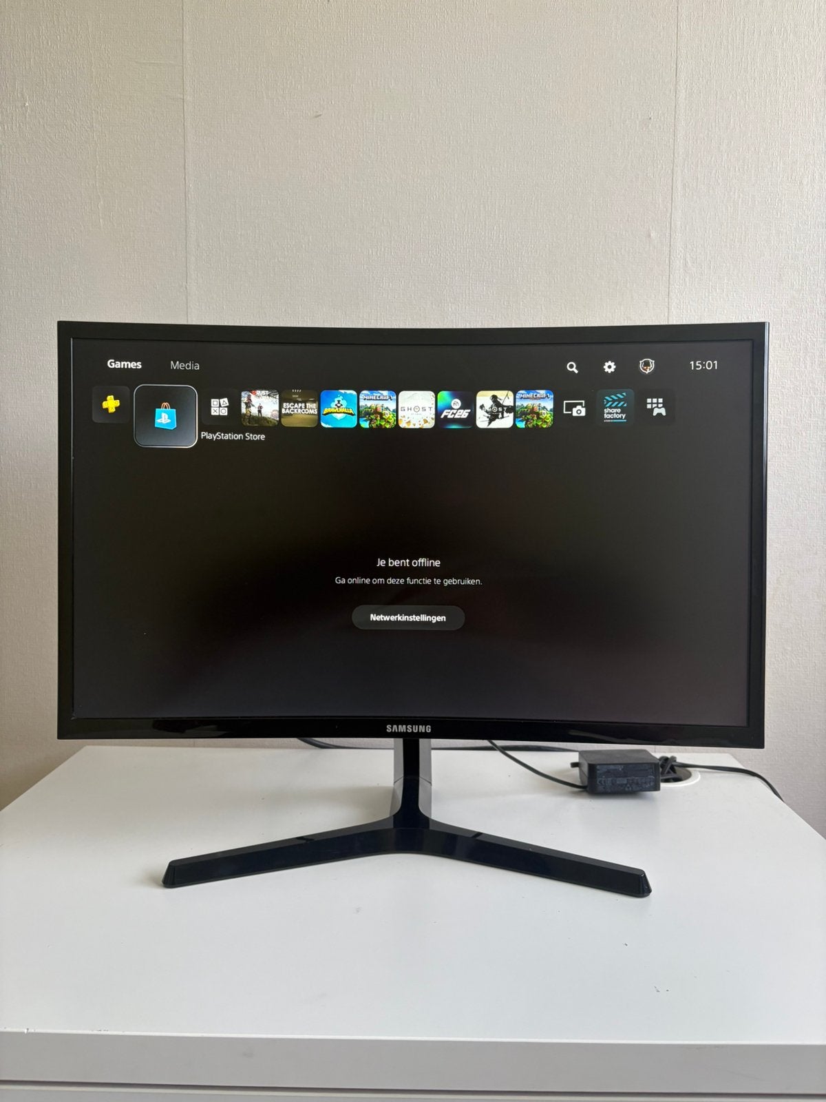 Samsung 24 inch Curved Full HD Monitor | HDMI | FreeSync, Computers en Software, Monitoren, 3 tot 5 ms, Curved, VA, Full HD