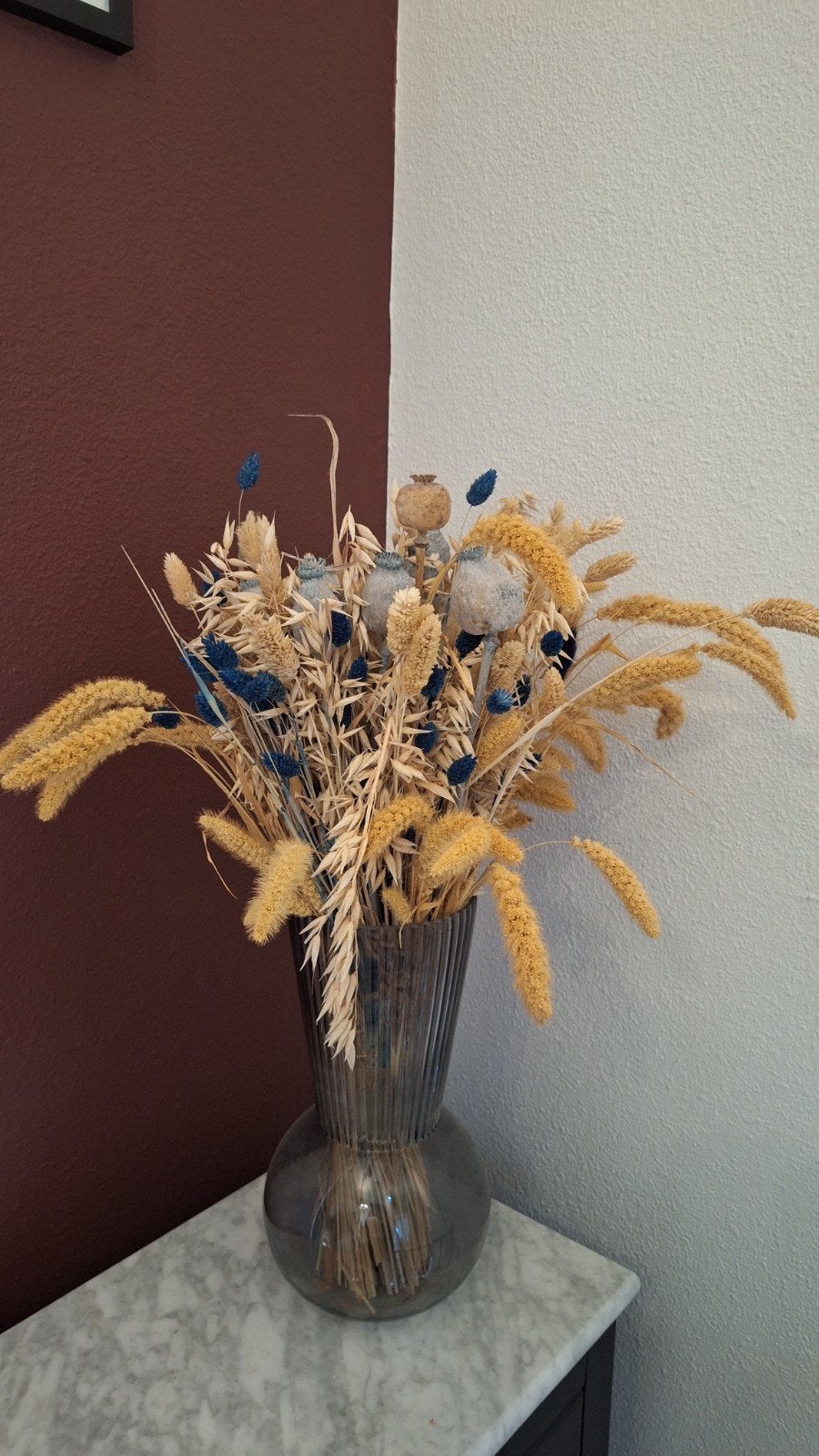 droogbloemen boeket, Ophalen, Zo goed als nieuw