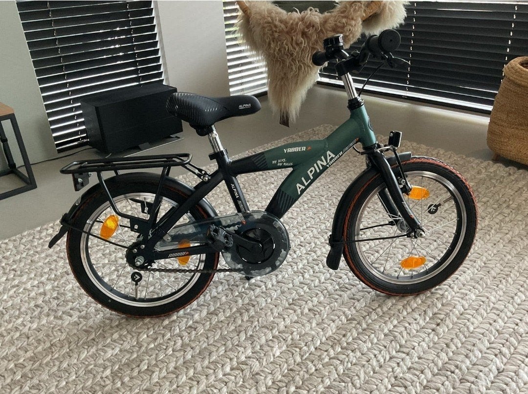 Alpina Yabber kinderfiets 16 inch 4 tot 6 jaar, Terugtraprem, 16 tot 20 inch, Alpina, Ophalen of Verzenden