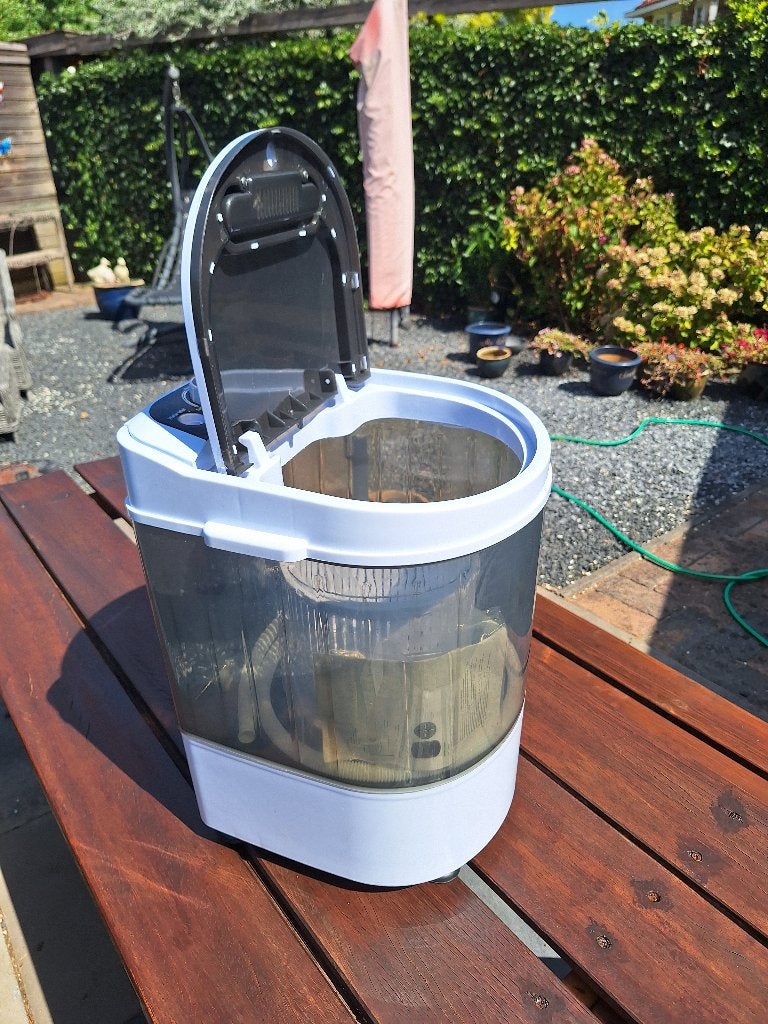 Camping wasmachine met centrifuge, Ophalen, Nieuw