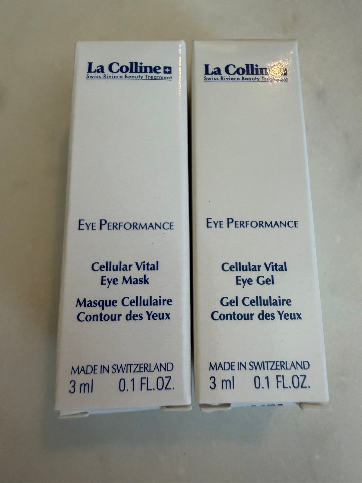 La Colline Eye Performance Cellular Vital Eye Mask & Gel, Ophalen of Verzenden, Nieuw, Ogen, Verzorging