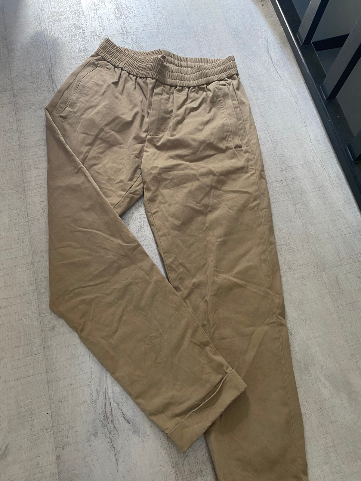 OLAF broek heren, Verzenden, Zo goed als nieuw, Maat 46 (S) of kleiner, Beige