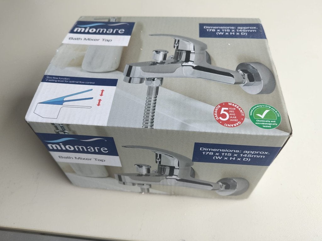 Badmengkraan, Doe-het-zelf en Verbouw, Sanitair, Ophalen, Nieuw, Chroom, Bad