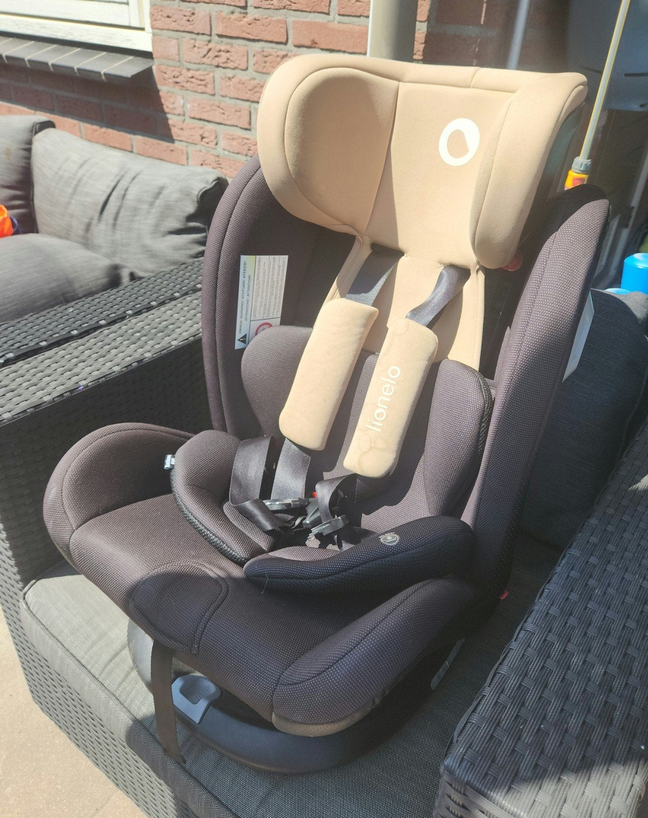 Lionelo bastiaan RWF autostoel., Kinderen en Baby's, Autostoeltjes, Overige merken, Ophalen of Verzenden, Zo goed als nieuw, 9 t/m 36 kg