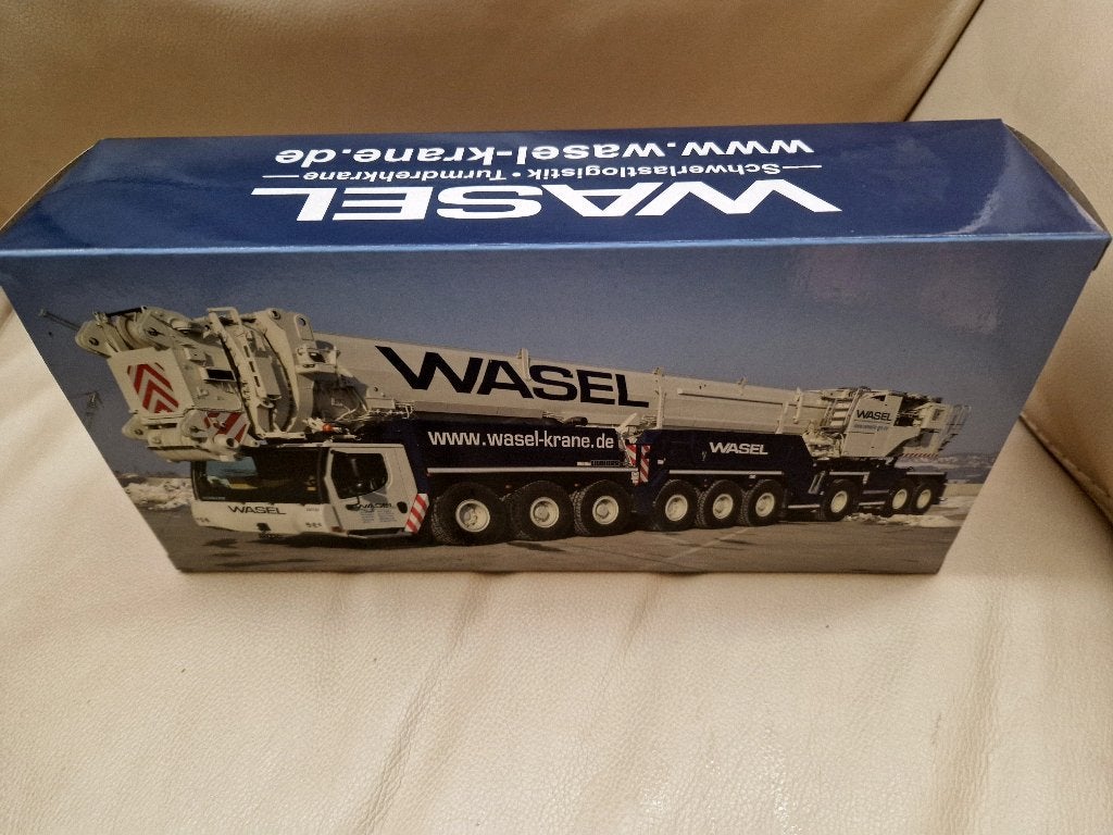 Liebherr LTM 1750 Wasel kraan 1:87 van WSI, nieuw!, Hobby en Vrije tijd, Ophalen of Verzenden, Nieuw, Hijskraan, Tractor of Landbouw