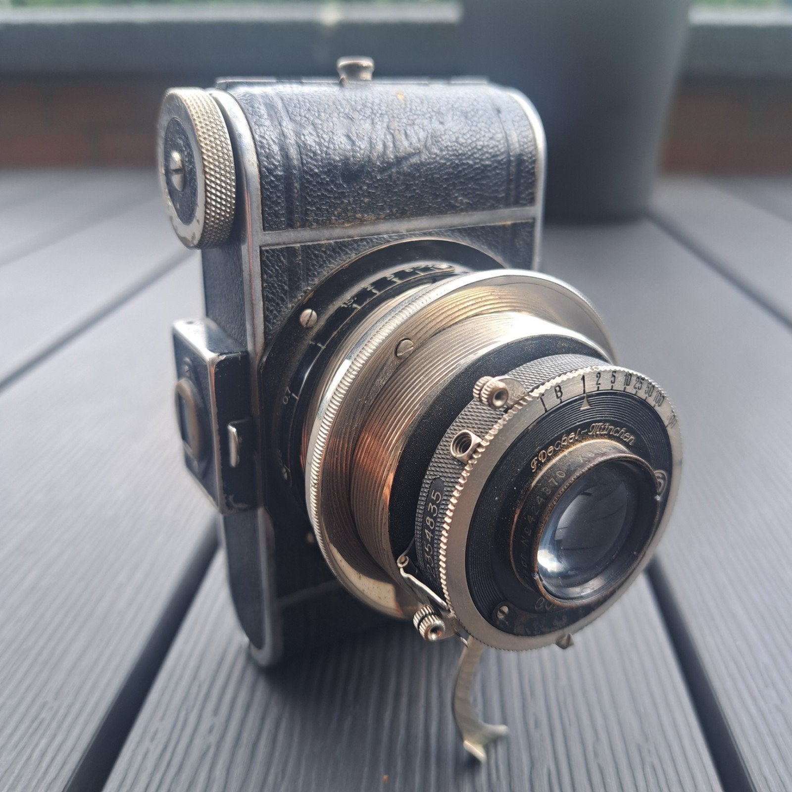 Vintage Ihagee Parvola camera - Antieke camera, Audio, Tv en Foto, Fotocamera's Analoog, Ophalen of Verzenden, Gebruikt, Compact