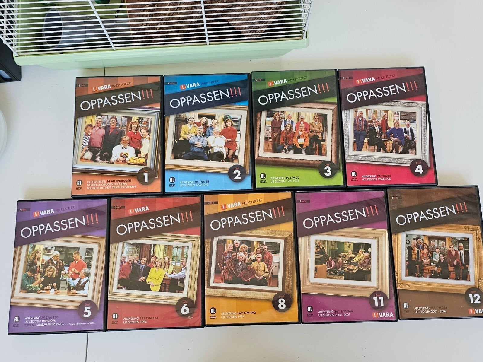 oppassen seizoen 1, 2, 3 ,4, 5, 6, 8, 11, 12, Vanaf 12 jaar, Ophalen of Verzenden, Zo goed als nieuw