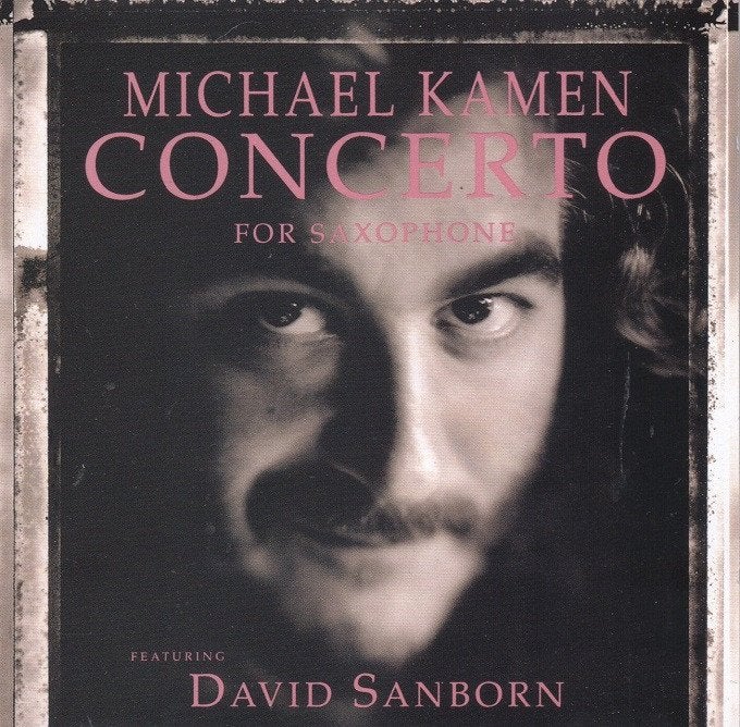 SALE->CD MICHAEL KAMEN-Concerto For Saxophone feat, Ophalen of Verzenden, Jazz