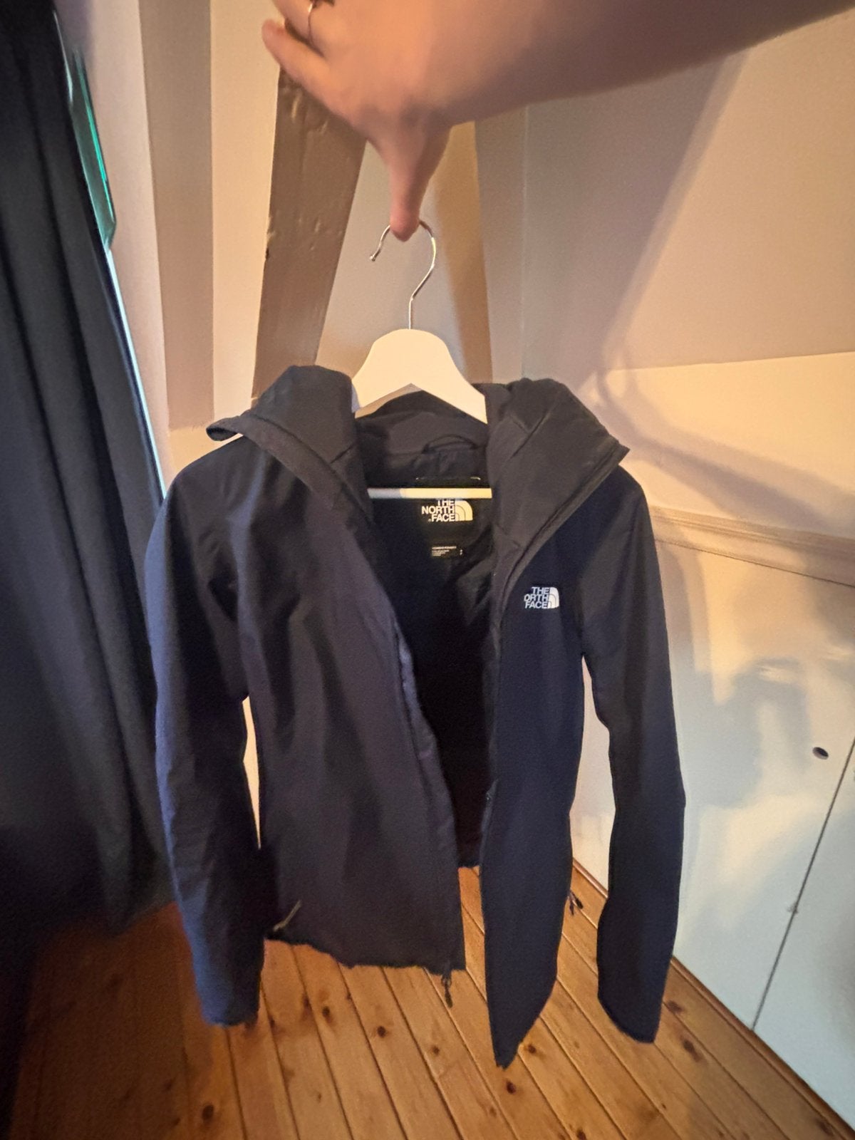 Herfstjas North Face, Kleding | Dames, Ophalen of Verzenden, Zo goed als nieuw, Maat 36 (S), Blauw